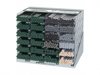OŁÓWKI GRIP 2001/CASTELL 900 DISPLAY 528 SZT. FABER-CASTELL