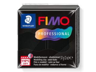 Fimo? professional, masa termoutwardzalna, 57 g, czarny, Staedtler