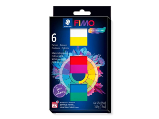 Zestaw FIMO professional, True Colors, 6 kol. po 57 g, Staedtler