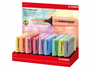 STABILO BOSS ORIGINAL Pastel display 45 szt. 70/45-4
