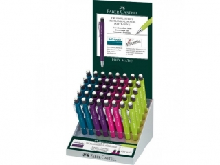 DISPLAY OŁÓWKI AUTOM. POLY MATIC 40 SZT. FABER-CASTELL
