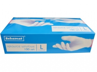 RĘKAWICE PVC (WINYLOWE) ? GOSPODARCZE ROZM. L OP. 100 SZT. 6652