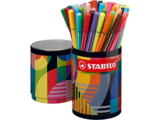 Flamaster STABILO Pen 68 metalowa puszka 45 szt. ARTY