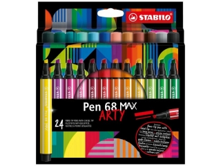 Flamaster Pen 68 MAX etui kartonowe 24 szt. ARTY