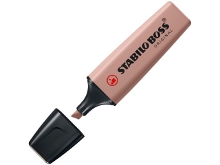 Zakrelacz STABILO BOSS ORIGINAL NatureCOLORS umbra [opakowanie=10szt]