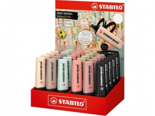 Zakrelacz STABILO BOSS ORIGINAL NatureCOLORS display 30 szt.