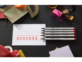 Zestaw Cienkopis STABILO point 88/Flamaster Pen 68/Flamaster Pen 68 brush - STABILO Creative Tips - etui metalowe 30 sztuk ARTY