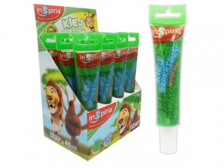 INSPIRIA KLEJ BROKATOWY 40 ML 7550 - ZIELONY PROMBN