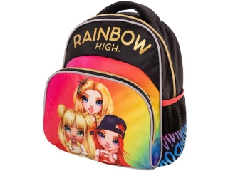 Plecak przedszkolny RAINBOW HIGH GOLDEN STYLE, AK200 [opakowanie=6szt]