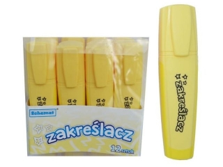 Zakreślacz pastelowy ? żółty 2840 (opakowanie=12 szt)