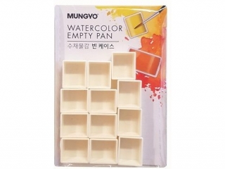 MUNGYO MISECZKI DO FARB 16×20×10 MM, 12 SZT. MEPH