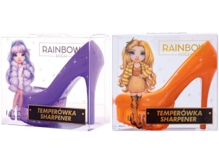 Temperwka w ksztacie bucika RAINBOW HIGH - 1 szt. PET box [opakowanie=18szt]