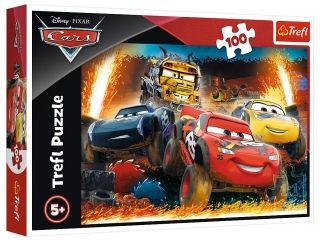 Puzzle "100 - Ekstremalny wyścig" / Disney Cars 3
