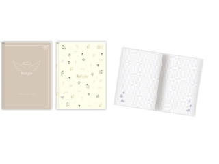 Brulion A5 64# Religia Mat+UV z poddruk [opakowanie=5szt]