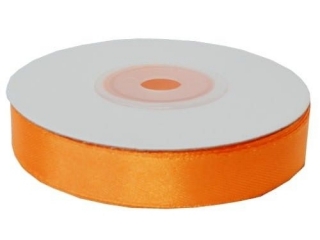 WSTĄŻKA SATYNOWA 12MMx25Y KOLOR 151 (POMARAŃCZOWA) 2357