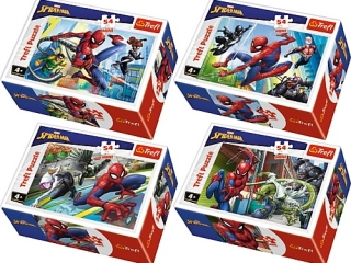 Puzzle "54 mini Czas na Spider-Mana / Disney Marvel Spiderman"