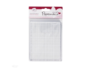 BLOCZEK AKRYLOWY DO STEMPLI - PAPERMANIA - 13, 5  X 10 CM PROMODLP2024
