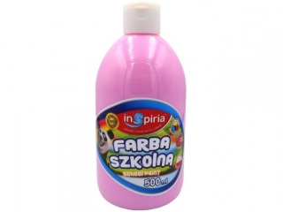 INSPIRIA FARBA SZKOLNA 500ML 8137 RÓŻOWA