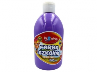 INSPIRIA FARBA SZKOLNA 500ML 8175 LAWENDOWA