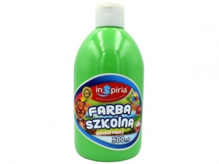 INSPIRIA FARBA SZKOLNA 500ML 8298 ZIELONA