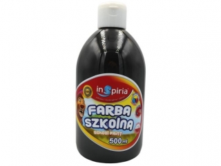 INSPIRIA FARBA SZKOLNA 500ML 8410 CZARNA