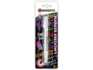 MUNGYO MARKER KREDOWY BIAŁY NA BLISTRZE