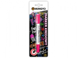 MUNGYO MARKER KREDOWY RÓŻOWY NA BLISTRZE