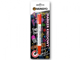 MUNGYO MARKER KREDOWY CZERWONY NA BLISTRZE
