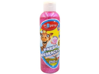 INSPIRIA FARBA DEKORACYJNA 250ML 8618 BROKAT RÓŻOWA PROMBN