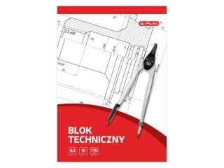BLOK TECHNICZNY A3 10K BIAY [opakowanie=10szt]