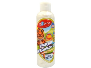 INSPIRIA FARBA DEKORACYJNA 250ML 8663 METALIK PERŁOWA PROMBN