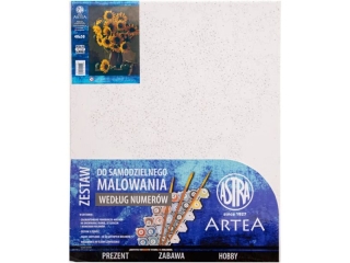 Malowanie po numerach 40x50cm ASTRA ARTEA - Słoneczniki