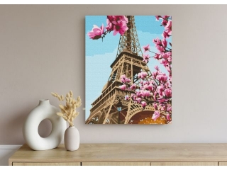 Malowanie po numerach 40x50cm ASTRA ARTEA - Wiea Eiffla