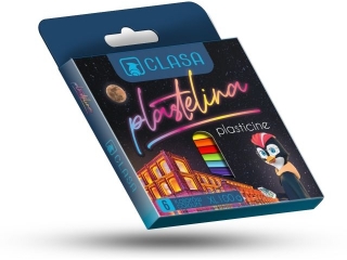 CLASA - PLASTELINA 6 KOL. XL 100 G 8755