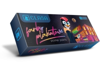 CLASA - FARBY PLAKATOWE 10 KOL. 20 ML 8816