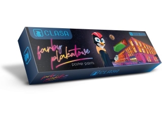 CLASA - FARBY PLAKATOWE 12+2 KOL. 20 ML 8823