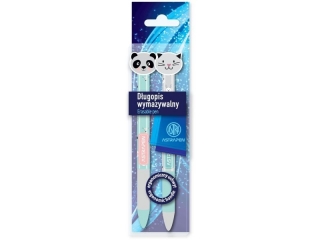 Dugopis automatyczny wymazywalny z gumowym uchwytem 0, 5 mm ASTRAPEN OOPS! ANIMALS - 2 szt. PET box [opakowanie=24szt]