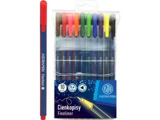 Cienkopisy trójkątne 0, 4 mm ASTRAPEN - 10 szt. (6%)