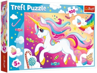 Puzzle "100 - Piękny jednorożec" / Trefl 16386