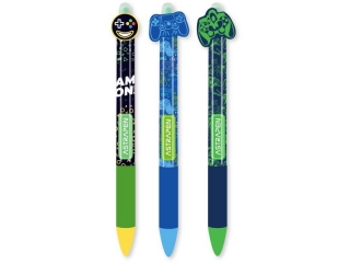 Dugopis automatyczny wymazywalny z gumowym uchwytem 0, 5 mm ASTRAPEN OOPS! GAMER - 36 szt. display [opakowanie=36szt]