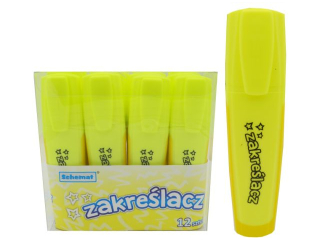 ZAKREŚLACZ - ŻÓŁTY 7635