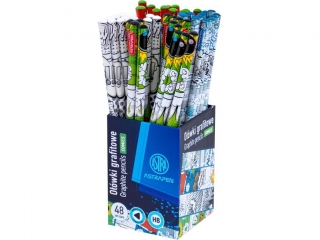 Owki grafitowe trjktne HB ASTRAPEN - Comics - 48 szt. drum (0%)