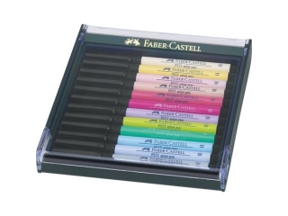 PITT ARTIST PEN BRUSH ZESTAW 12 KOL. PAS TEL FABER-CASTELL