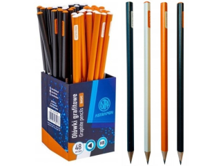 Owki grafitowe trjktne HB ASTRAPEN - Classic - 48 szt. drum [opakowanie=48szt]
