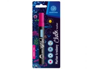 Marker kredowy okrgy ASTRAPEN rowy - 1 szt. Blister [opakowanie=24szt]