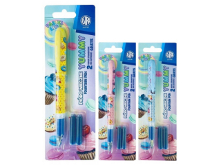 Piro wieczne modzieowe ASTRA PASTEL LINE + 2 naboje atramentowe - 1+2 szt. blister  [opakowanie=30szt]