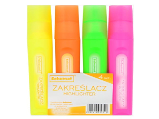 ZAKREŚLACZE 706 KPL. 4 KOLORY 2110