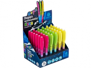 Dugopis wymazywalny 0, 6 mm ASTRAPEN OOPS! Neon - 36 szt. display box (6%)