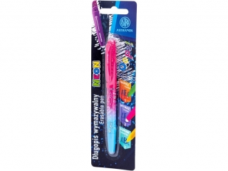 D�ugopis wymazywalny 0, 6 mm ASTRAPEN OOPS! Neon + 2 wk�ady niebieskie - 1+2 szt. blister  [opakowanie=12szt]
