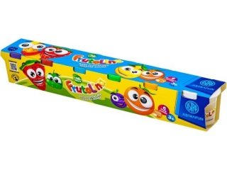 Masa plastyczna Frutolina Astra Fun 6 szt x 100 g  [opakowanie=4szt]